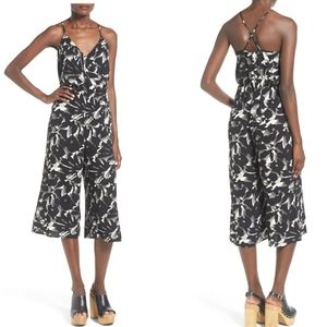 NWT Leith Nordstrom Wrap Front Culotte Jumpsuit